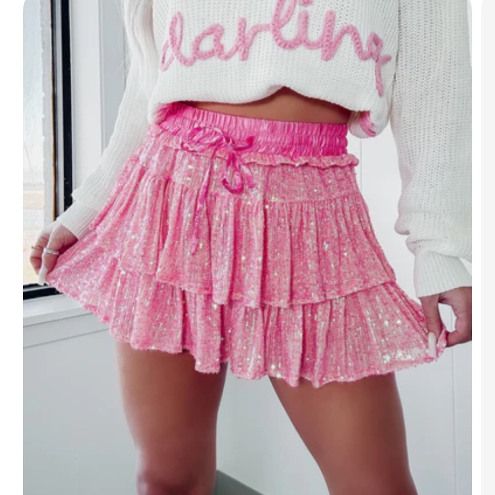 Pink Skort